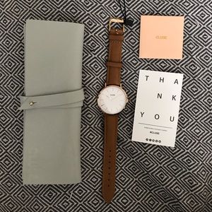 Cluse LaBohème Watch brown gold